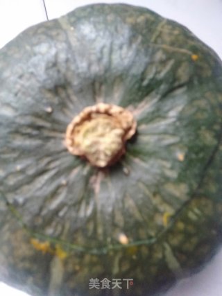 南瓜糯米蒸饭的做法步骤：1