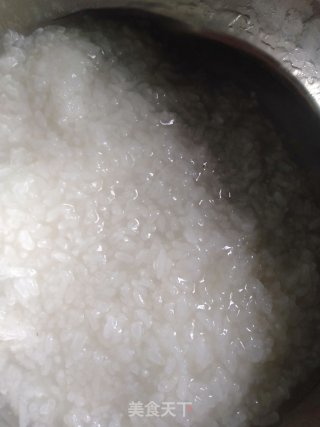 南瓜糯米蒸饭的做法步骤：4