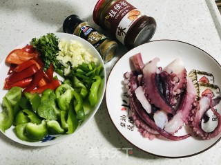 酱汁八爪鱼的做法步骤：2