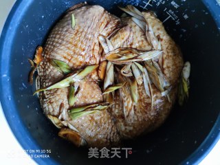 电饭煲版烤鸡腿的做法步骤：9