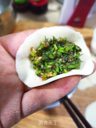 鲜肉茴香饺子的做法步骤：8