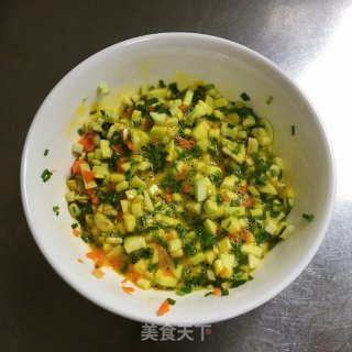 鸡蛋茄饼的做法步骤：4