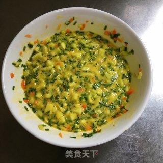 鸡蛋茄饼的做法步骤：6