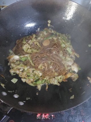包菜粉丝的做法步骤：9