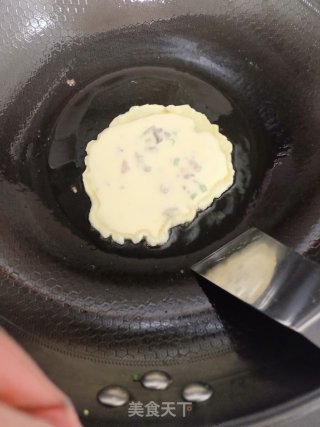 鸡蛋肉饼的做法步骤：5