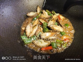 辣椒炒鲍鱼的做法步骤：5