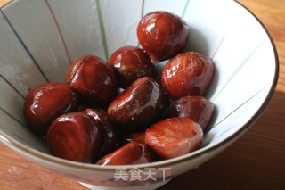 糖烤板栗的做法步骤：6