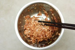 花开富贵（白萝卜酿肉）的做法步骤：2