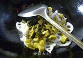 酸菜莲藕的做法步骤：7