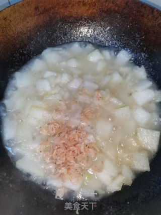 虾皮冬瓜的做法步骤：4