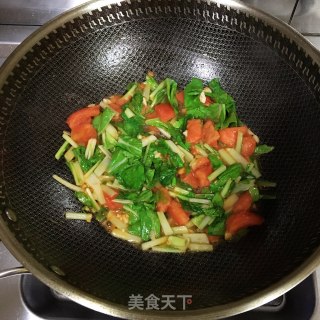 青菜面皮的做法步骤：5
