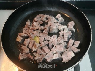 杏鲍菇牛肉粒的做法步骤：9