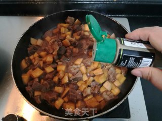 杏鲍菇牛肉粒的做法步骤：16