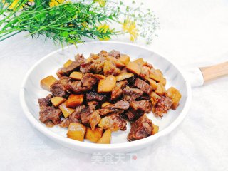 杏鲍菇牛肉粒的做法步骤：18