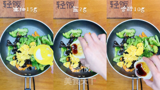 什锦素炒西兰花丨减脂高纤维易饱腹！！的做法步骤：6