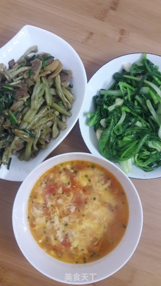 豆角炒肉的做法步骤：11
