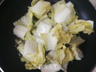 娃娃菜炒平菇的做法步骤：6