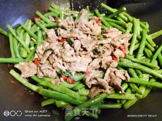 豆角炒牛肉的做法步骤：8
