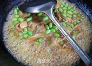 秀珍菇毛豆面筋的做法步骤：7