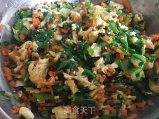 小白菜胡萝卜素包子的做法步骤：8