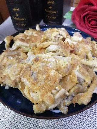 黄金菇炒鸡蛋的做法步骤：7