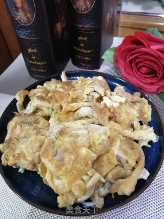 黄金菇炒鸡蛋的做法步骤：8