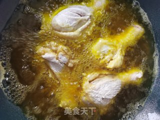 炸鸡腿的做法步骤：9