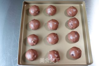 巧克力爆浆面包的做法步骤：7