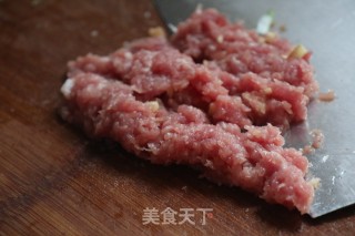 肉末茄子馅生煎包的做法步骤：5