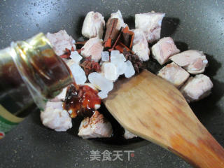 姬松茸烧排骨的做法步骤：7