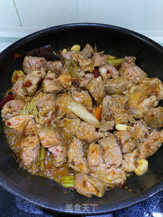 土豆烧牛腩的做法步骤：8