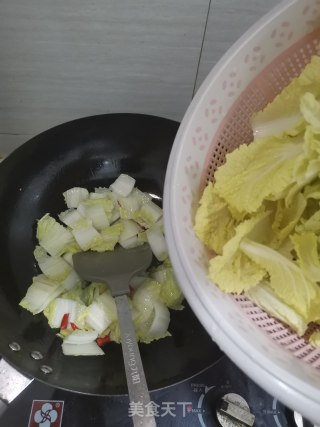 清炒大白菜的做法步骤：3