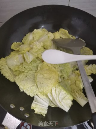 清炒大白菜的做法步骤：4