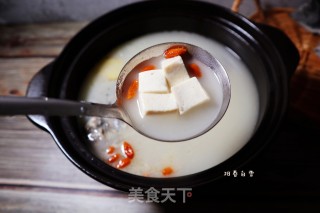 豆腐鲫鱼汤㊙️（汤奶白有技巧）鲜美营养清炖鱼汤的做法步骤：9