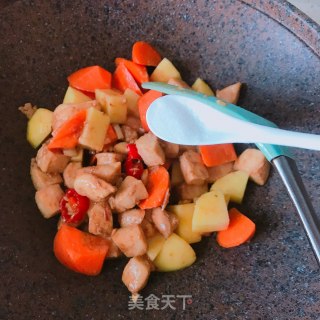 咖喱鸡肉饭的做法步骤：9