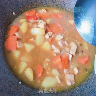 咖喱鸡肉饭的做法步骤：14