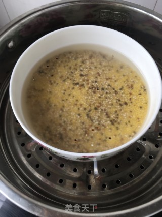 黎麦小米饭的做法步骤：5