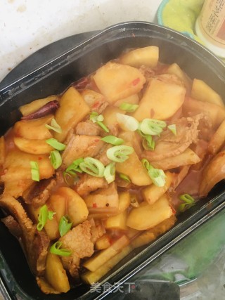 五花肉焖土豆的做法步骤：11