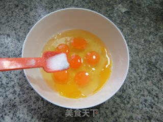 蟹肉棒鸡蛋糕的做法步骤：3