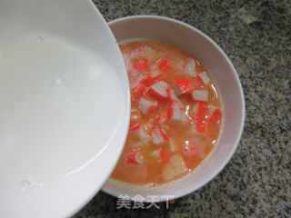 蟹肉棒鸡蛋糕的做法步骤：6