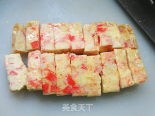 蟹肉棒鸡蛋糕的做法步骤：14