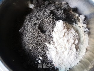 黑芝麻流心月饼的做法步骤：6