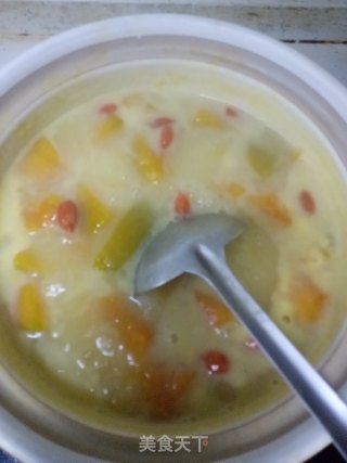 老南瓜玉米面粥的做法步骤：8