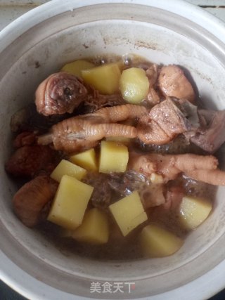 砂锅黄焖鸡的做法步骤：7
