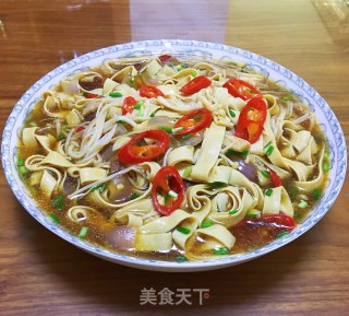 豆皮炒金针菇的做法步骤：10