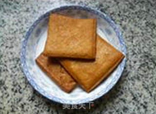 香干炒西瓜皮的做法步骤：2