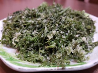 蒸红萝卜缨的做法步骤：9