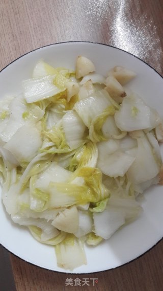 蒜炒大白菜的做法步骤：7