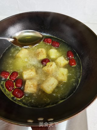 蜜汁红枣山药的做法步骤：8