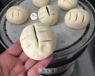 菠菜黑芝麻双色馒头的做法步骤：13